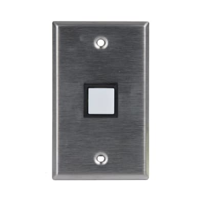 980-MO 32D SPST ???????? RCI Pushbutton Economy Pushbutton, Momentary, Satin Stainless Steel